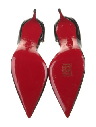 Christian Louboutin Iriza Patent Leather D'Orsay Pumps