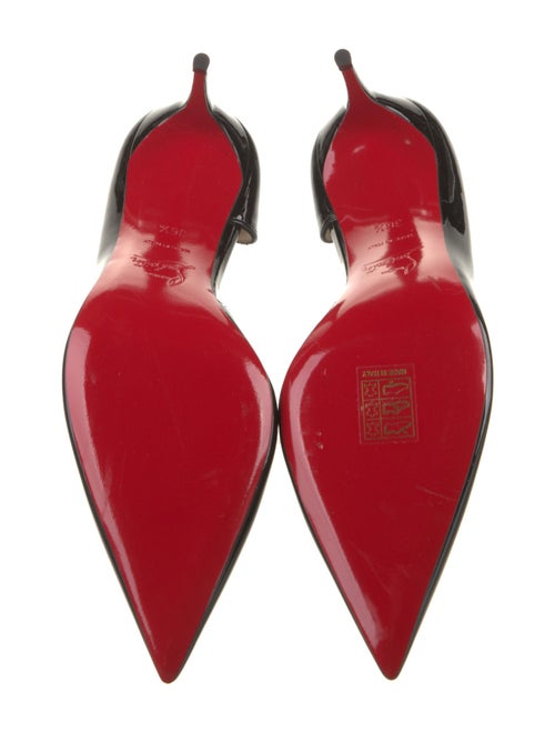 Christian Louboutin Iriza Patent Leather D'Orsay Pumps