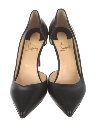 Christian Louboutin Leather D'Orsay Pumps