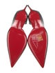 Christian Louboutin Leather D'Orsay Pumps