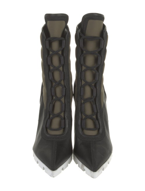 Christian Louboutin Printed Lace-Up Boots