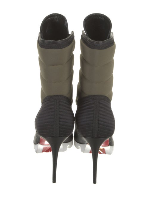 Christian Louboutin Printed Lace-Up Boots
