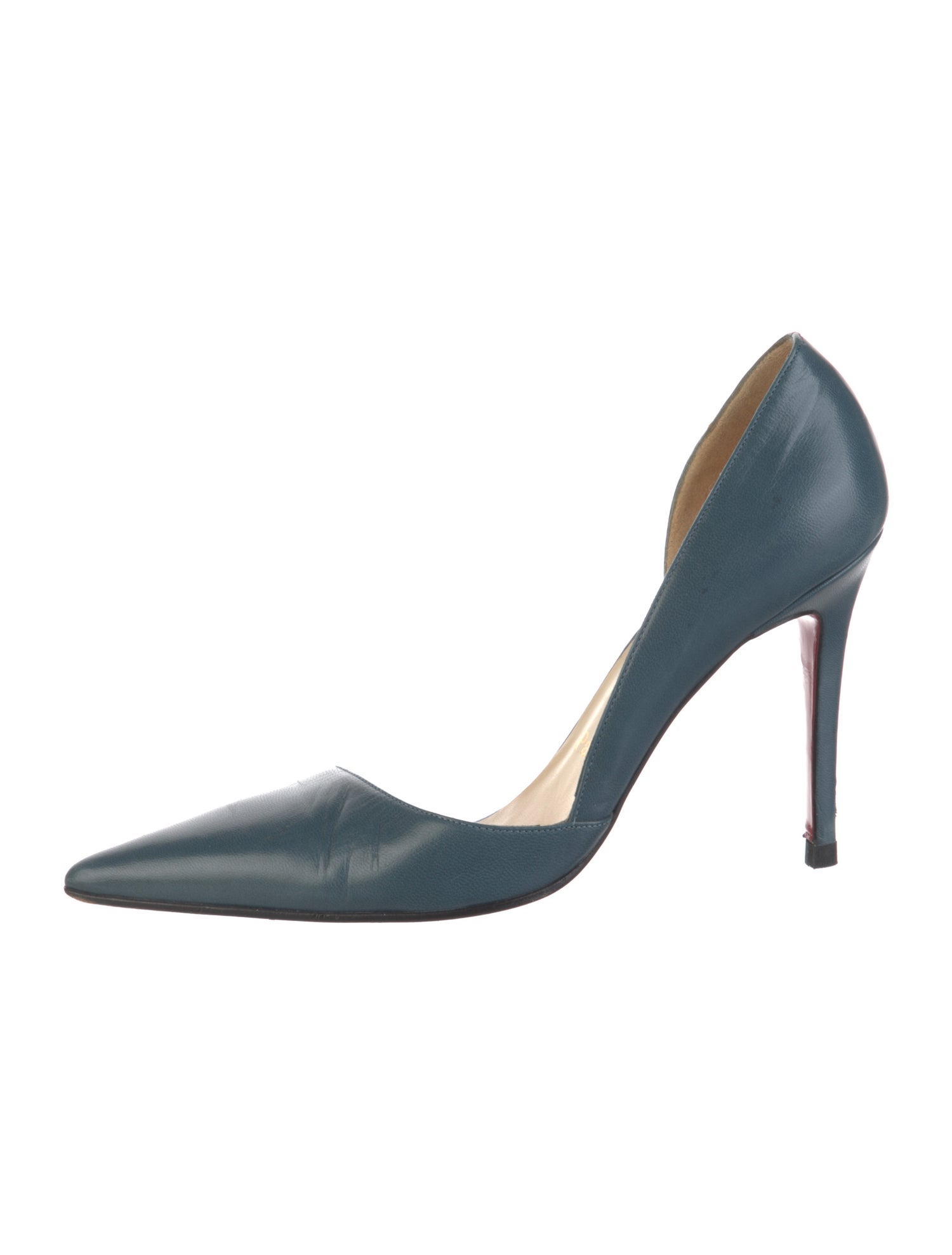 Christian Louboutin Leather D'Orsay Pumps