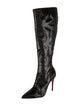 Christian Louboutin Glitter Accents Boots