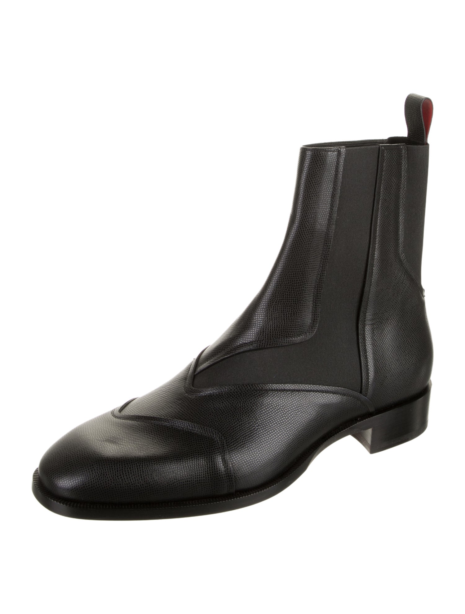 Christian Louboutin Leather Chelsea Boots