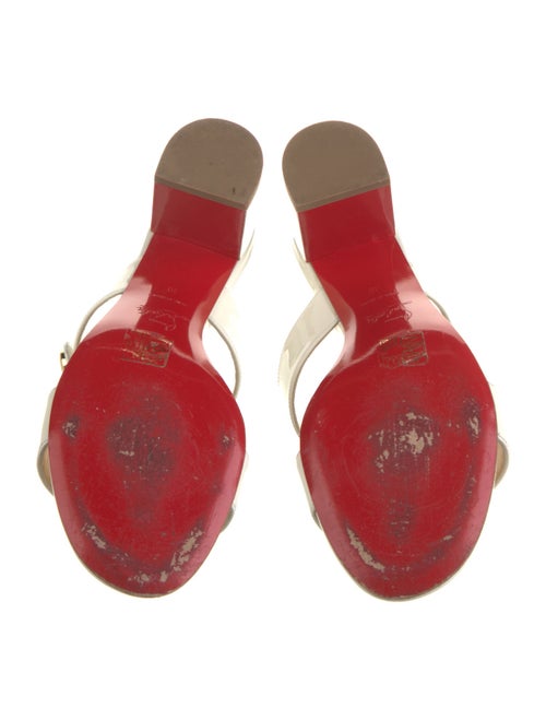 Christian Louboutin Patent Leather Slides