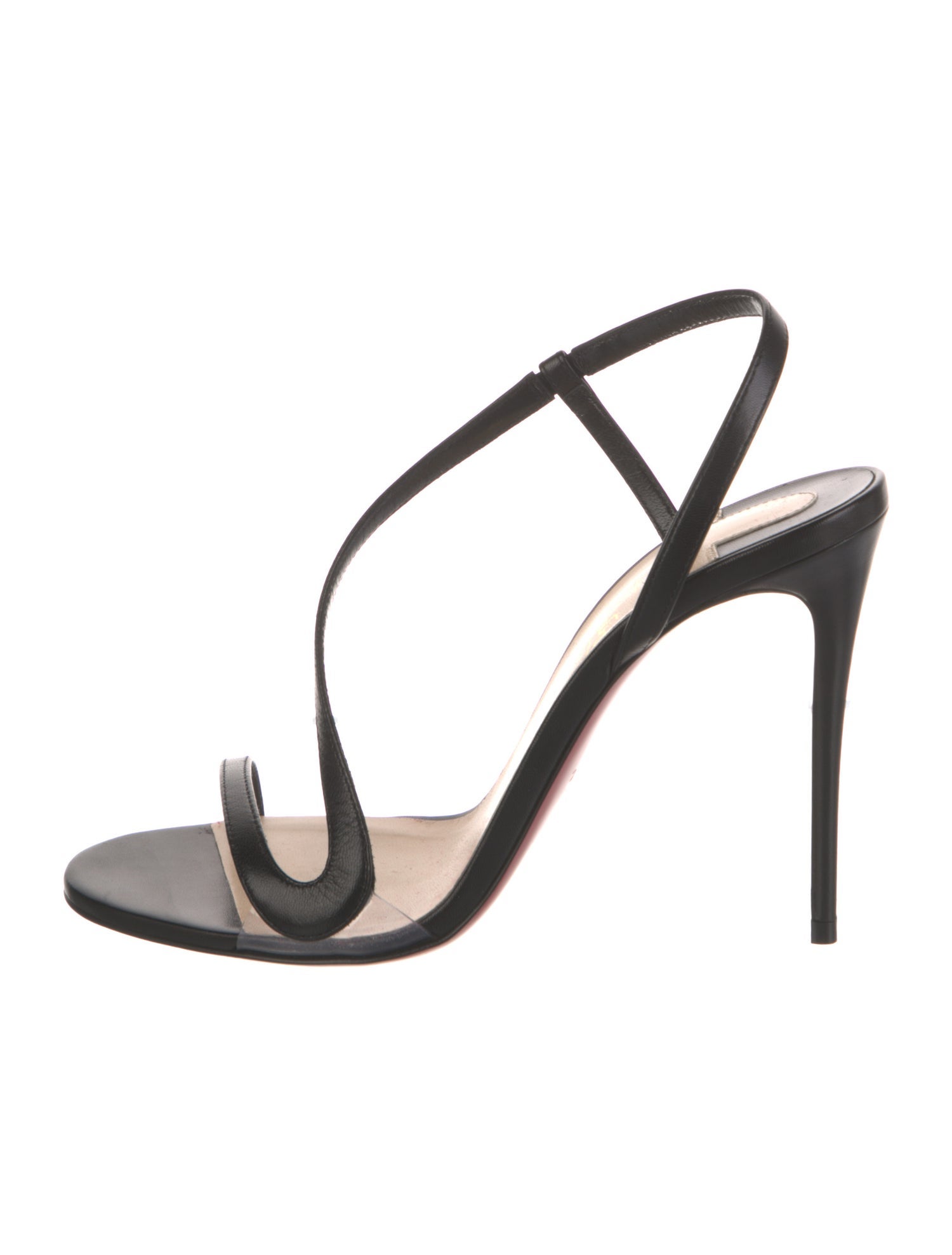 Christian Louboutin Leather Slingback Sandals