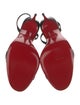 Christian Louboutin Leather Slingback Sandals
