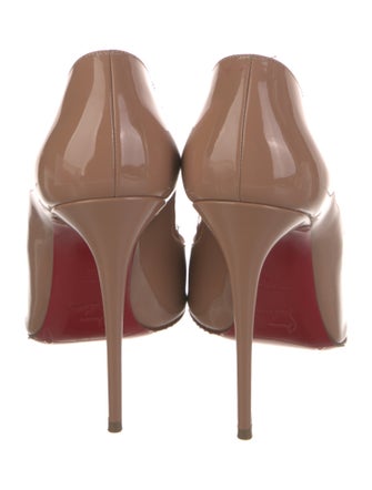 Christian Louboutin Hot Chick Patent Leather D'Orsay Pumps