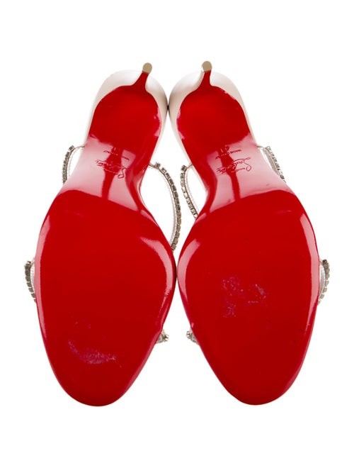 Christian Louboutin Spike Accents PVC Slides
