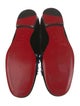 Christian Louboutin Spike Accents Velvet Loafers
