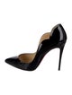 Christian Louboutin Hot Chick Patent Leather D'Orsay Pumps
