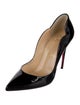 Christian Louboutin Hot Chick Patent Leather D'Orsay Pumps