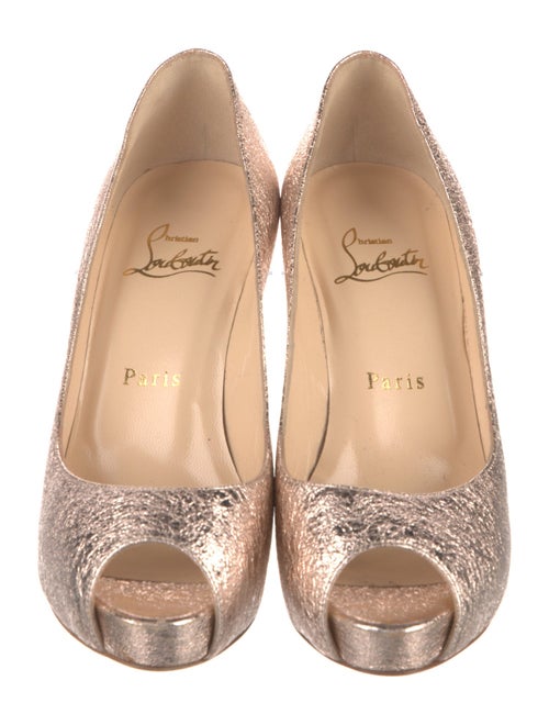 Christian Louboutin Leather Cutout Accent