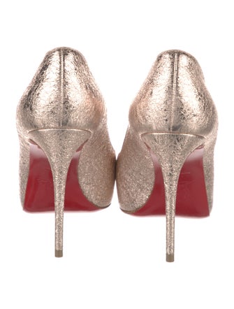 Christian Louboutin Leather Cutout Accent