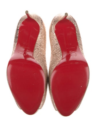 Christian Louboutin Leather Cutout Accent
