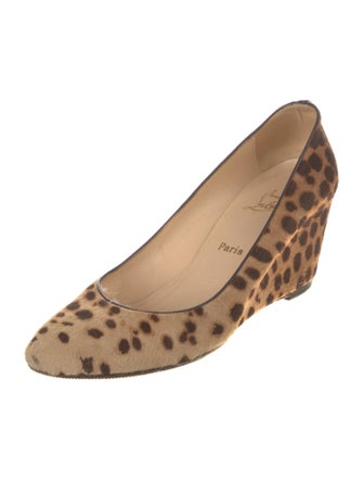 Christian Louboutin Ponyhair Animal Print Pumps