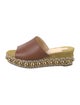 Christian Louboutin Suede Glitter Accents Espadrilles