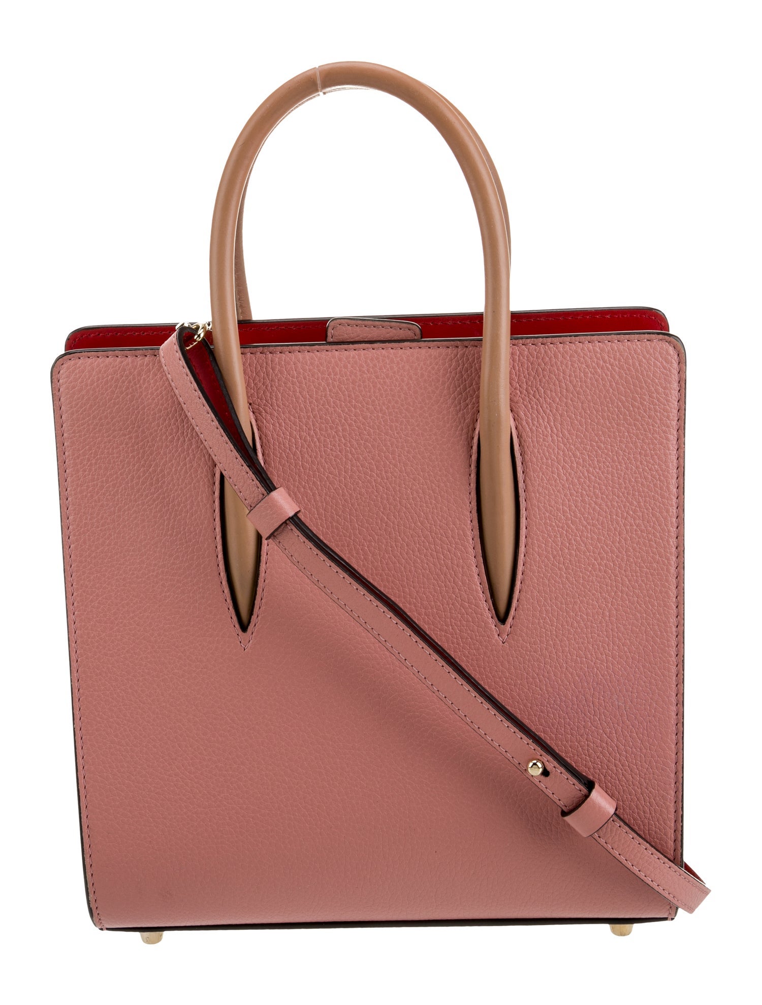 Christian Louboutin Leather Top Handle Bag