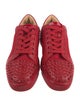 Christian Louboutin Spike Accents Mesh Sneakers