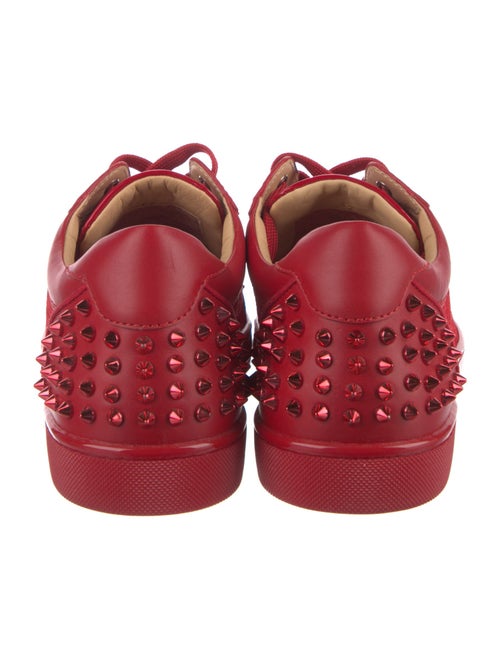 Christian Louboutin Spike Accents Mesh Sneakers