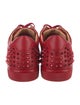 Christian Louboutin Spike Accents Mesh Sneakers