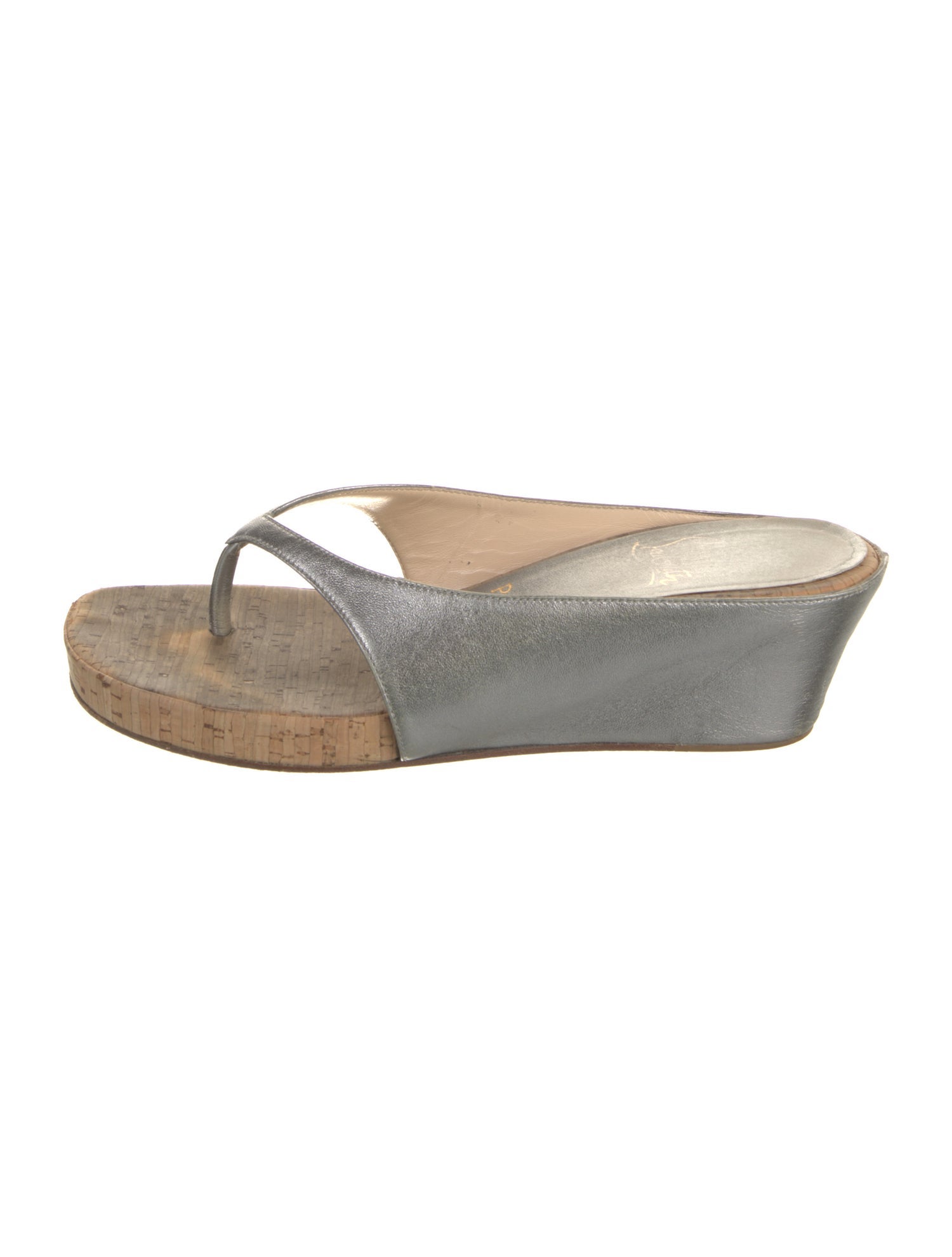 Christian Louboutin Leather Slides