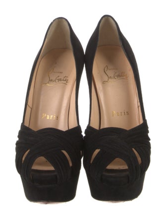 Christian Louboutin Suede Pumps