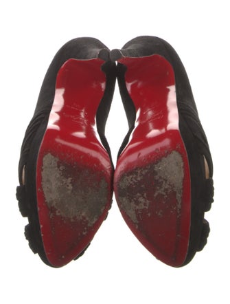 Christian Louboutin Suede Pumps