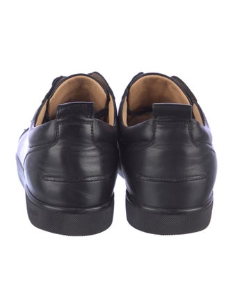 Christian Louboutin Spike Accents Leather Sneakers