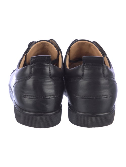 Christian Louboutin Spike Accents Leather Sneakers