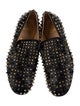 Christian Louboutin Spike Accents Leather Loafers