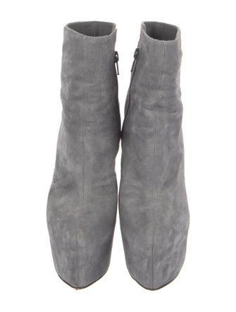 Christian Louboutin Suede Sock Boots