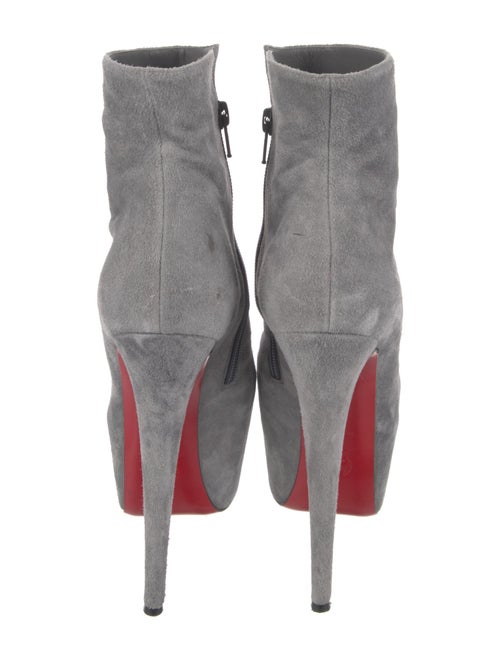 Christian Louboutin Suede Sock Boots
