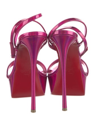 Christian Louboutin Patent Leather Sandals