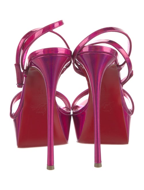 Christian Louboutin Patent Leather Sandals