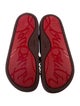 Christian Louboutin Spike Accents Leather Slides