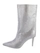 Christian Louboutin Crystal Embellishments Sock Boots