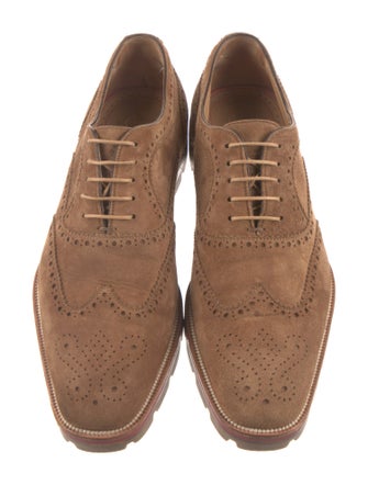 Christian Louboutin Suede Brogues
