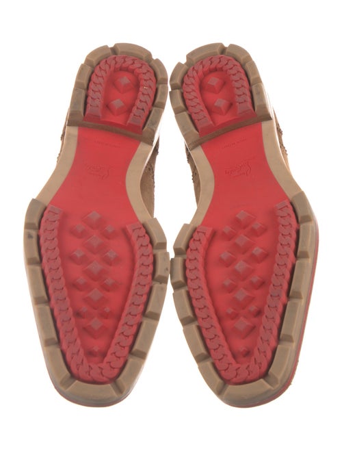 Christian Louboutin Suede Brogues