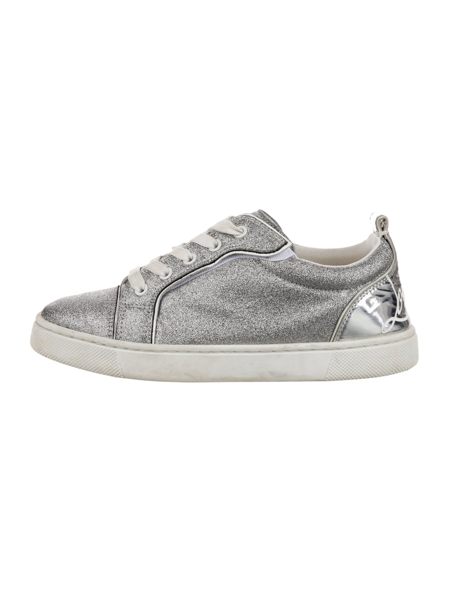 Christian Louboutin Glitter Accent Sneakers