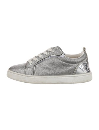 Christian Louboutin Glitter Accent Sneakers