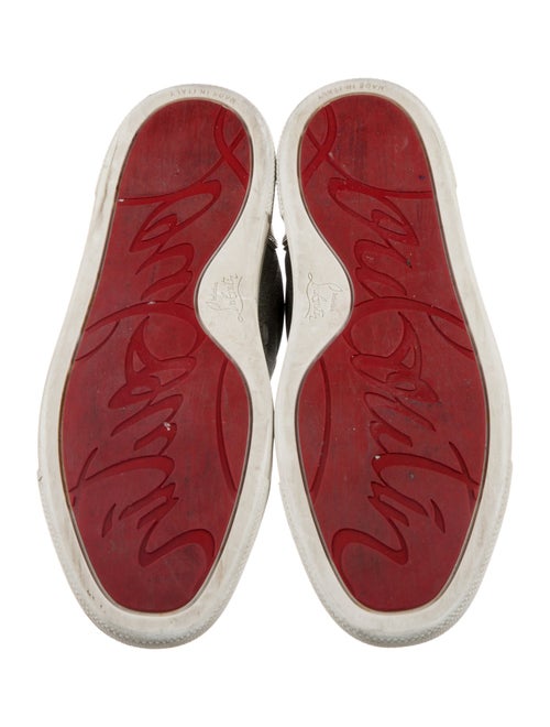 Christian Louboutin Glitter Accent Sneakers