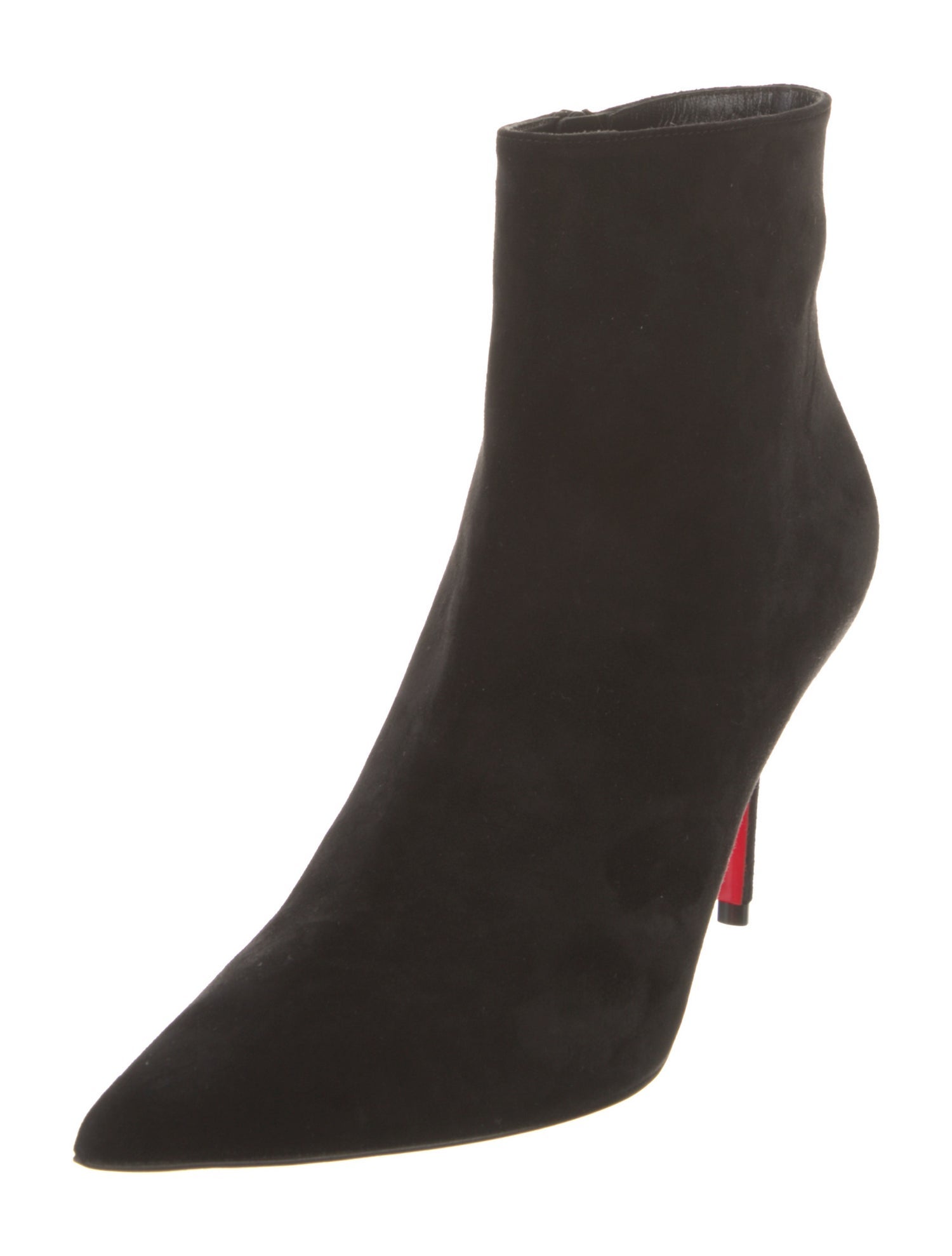 Christian Louboutin Suede Sock Boots