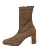 Christian Louboutin Suede Sock Boots