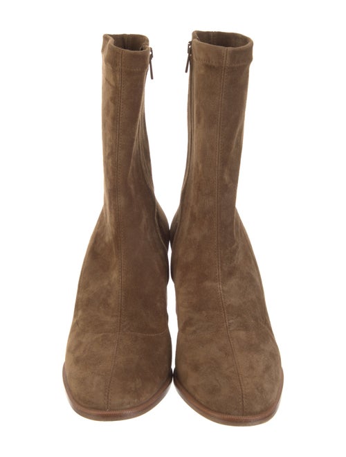 Christian Louboutin Suede Sock Boots