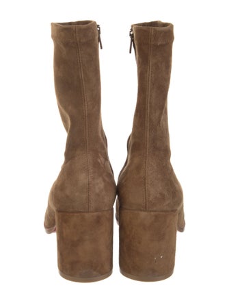Christian Louboutin Suede Sock Boots