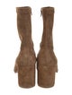 Christian Louboutin Suede Sock Boots