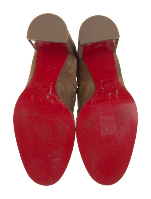 Christian Louboutin Suede Sock Boots