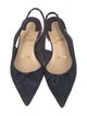 Christian Louboutin Hall Sling Flat Spike Accents Slingback Flats
